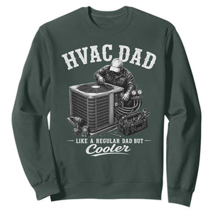 HVAC Dad Sweatshirt Funny Technician Fathers Day Graphic