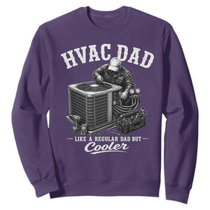 HVAC Dad Sweatshirt Funny Technician Fathers Day Graphic
