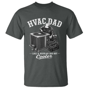 HVAC Dad T Shirt Funny Technician Fathers Day Graphic
