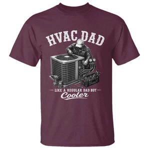 HVAC Dad T Shirt Funny Technician Fathers Day Graphic
