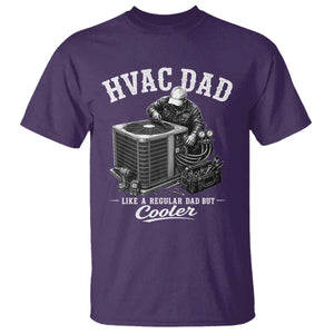 HVAC Dad T Shirt Funny Technician Fathers Day Graphic
