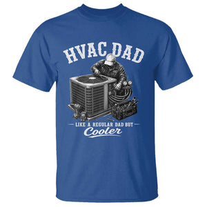 HVAC Dad T Shirt Funny Technician Fathers Day Graphic