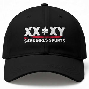 XX Does Not Equal XY Save Girls Sports Baseball Cap