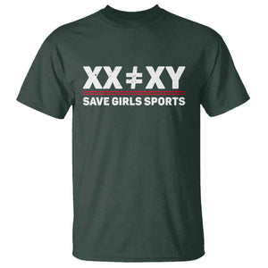 XX Does Not Equal XY Save Girls Sports T Shirt