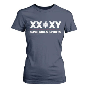 XX Does Not Equal XY Save Girls Sports T Shirt For Women