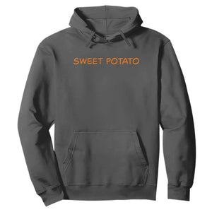 Matching Thanksgiving Couples Hoodie Funny Sweet Potato Fall Couple TS10 Dark Heather Print Your Wear