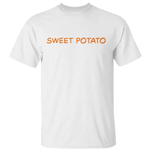 Matching Thanksgiving Couples T Shirt Funny Sweet Potato Fall Couple TS10 White Print Your Wear