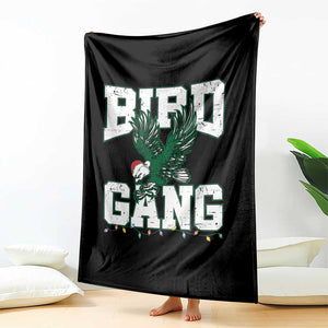 PFE Bird Gang Christmas Throw Blanket Philly Lover Santa Bird TS10 Print Your Wear