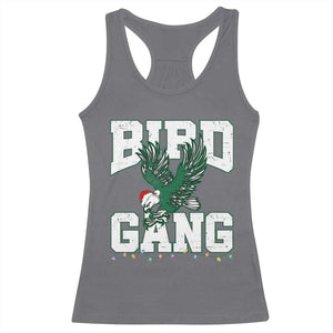 PFE Bird Gang Christmas Racerback Tank Top Philly Lover Santa Bird TS10 Charcoal Print Your Wear