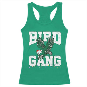 PFE Bird Gang Christmas Racerback Tank Top Philly Lover Santa Bird TS10 Irish Green Print Your Wear