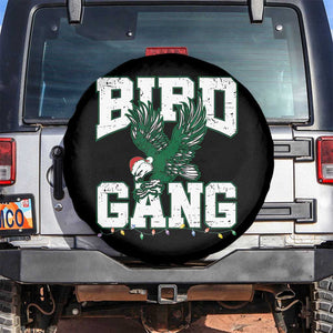 PFE Bird Gang Christmas Spare Tire Cover Philly Lover Santa Bird TS10 No hole Black Print Your Wear