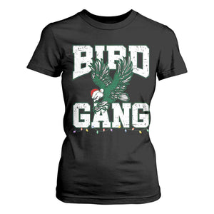 PFE Bird Gang Christmas T Shirt For Women Philly Lover Santa Bird TS10 Black Print Your Wear