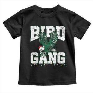 PFE Bird Gang Christmas Toddler T Shirt Philly Lover Santa Bird TS10 Black Print Your Wear