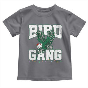 PFE Bird Gang Christmas Toddler T Shirt Philly Lover Santa Bird TS10 Charcoal Print Your Wear