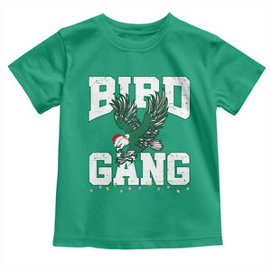 PFE Bird Gang Christmas Toddler T Shirt Philly Lover Santa Bird TS10 Irish Green Print Your Wear