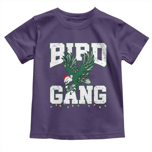 PFE Bird Gang Christmas Toddler T Shirt Philly Lover Santa Bird TS10 Purple Print Your Wear