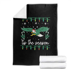 Christmas Philly Lover Throw Blanket Tis The Season Football Lovers EF TS10 Black Print Your Wear