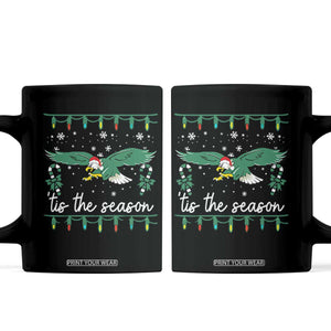 Christmas Philly Lover Coffee Mug Tis The Season Football Lovers EF TS10 Black Print Your Wear