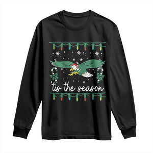 Christmas Philly Lover Long Sleeve Shirt Tis The Season Football Lovers EF TS10 Black Print Your Wear