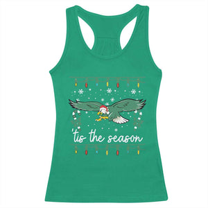 Christmas Philly Lover Racerback Tank Top Tis The Season Football Lovers EF TS10 Irish Green Print Your Wear