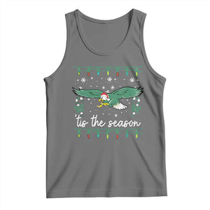 Christmas Philly Lover Tank Top Tis The Season Football Lovers EF TS10 Black Heather Print Your Wear