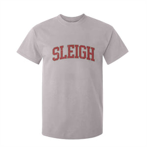 Sleigh Christmas T Shirt For Kid Funny Women Retro Merry Xmas Family Holiday TS10 Ice Gray Print Your Wear