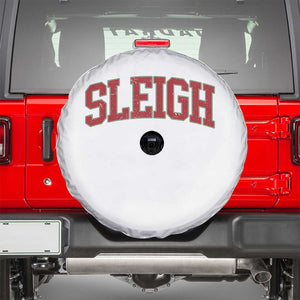 Sleigh Christmas Spare Tire Cover Funny Women Retro Merry Xmas Family Holiday TS10 White Print Your Wear