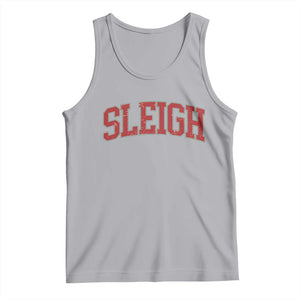 Sleigh Christmas Tank Top Funny Women Retro Merry Xmas Family Holiday TS10 Athletic Heather Print Your Wear