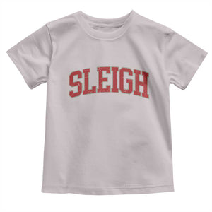 Sleigh Christmas Toddler T Shirt Funny Women Retro Merry Xmas Family Holiday TS10 Ice Gray Print Your Wear