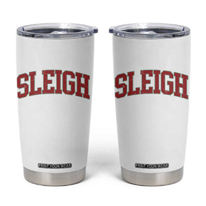 Sleigh Christmas Tumbler Cup Funny Women Retro Merry Xmas Family Holiday TS10 White Print Your Wear