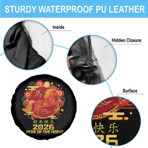 Chinese New Year 2026 Spare Tire Cover Year of The Horse TS10 Print Your Wear