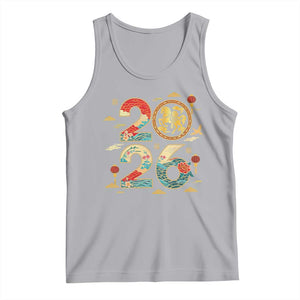 Hello 2026 Lunar New Year Tank Top Year of the Horse Chinese Zodiac TS10 Athletic Heather Print Your Wear