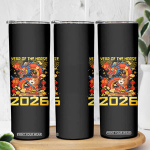 Chinese New Year 2026 Skinny Tumbler LYE Year of The Horse TS10 Print Your Wear