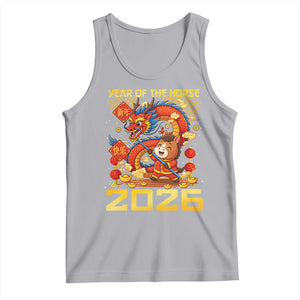 Chinese New Year 2026 Tank Top LYE Year of The Horse TS10 Athletic Heather Print Your Wear