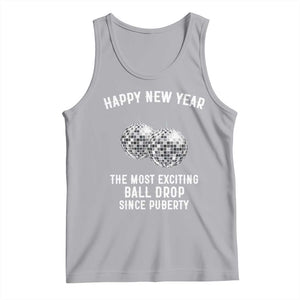 Funny New Years Eve Tank Top Ball Drop Rude Adult Humor TS10 Athletic Heather Print Your Wear