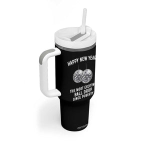 Funny New Years Eve Tumbler With Handle Ball Drop Rude Adult Humor TS10 Print Your Wear