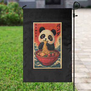 Kawaii Anime Panda Ramen Garden Flag Funny Japanese Noodles Anime Lovers TS10 Print Your Wear