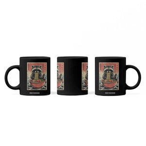 Kawaii Anime Raccoon Ramen Coffee Mug Funny Japanese Noodles Anime Lovers TS10 Print Your Wear