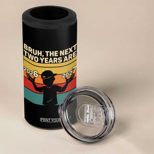 Bruh 67 New Years Eve Party 4 in 1 Can Cooler Tumbler Six Seven Boys 67 Meme 6 7 Numbers TS10 Print Your Wear