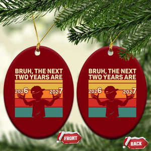 Bruh 67 New Years Eve Party Ceramic Ornament Six Seven Boys 67 Meme 6 7 Numbers TS10 Print Your Wear