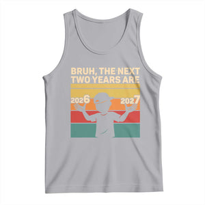 Bruh 67 New Years Eve Party Tank Top Six Seven Boys 67 Meme 6 7 Numbers TS10 Athletic Heather Print Your Wear