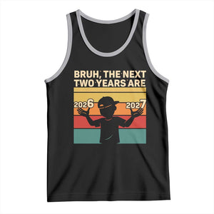 Bruh 67 New Years Eve Party Tank Top Six Seven Boys 67 Meme 6 7 Numbers TS10 Black Athletic Heather Print Your Wear