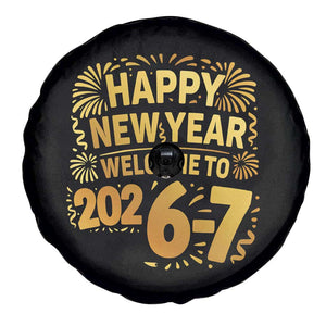 67 New Years Eve Spare Tire Cover Funny Six Seven 2026 Meme 6 7 Numbers Kid Gen Alpha TS10 Print Your Wear