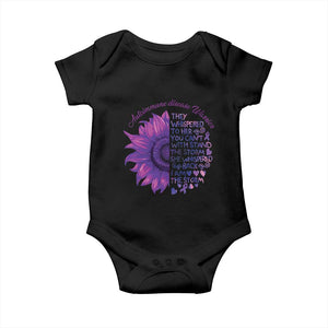 Autoimmune Disease Awereness Baby Onesie I Am The Storm Purple Ribbon TS10 Black Print Your Wear