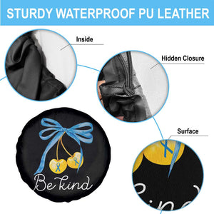 World Down Syndrome Day Spare Tire Cover Blue Yellow Cherry Bow Coquette Be Kind TS10 Print Your Wear