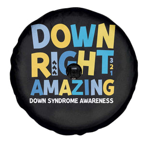 World Down Syndrome Day Spare Tire Cover 321 Awareness Support Down Right Amazing Three Arrows TS10 Print Your Wear