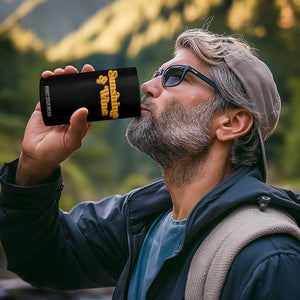 Funny Drinking 4 in 1 Can Cooler Tumbler Sunshine & Wine Retro Drinking Summer Vintage 70's TS10 Print Your Wear