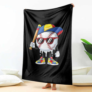 Venezuela Baseball Throw Blanket Venezuelan Pride Baseball Life Style Youth Drip Baseball Boys Kid TS10 Print Your Wear