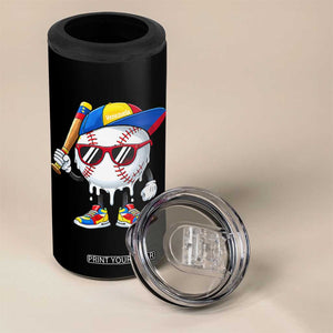 Venezuela Baseball 4 in 1 Can Cooler Tumbler Venezuelan Pride Baseball Life Style Youth Drip Baseball Boys Kid TS10 Print Your Wear