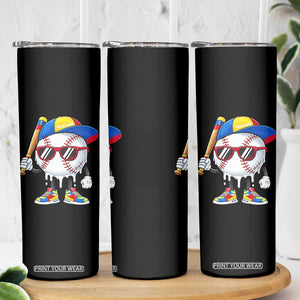 Venezuela Baseball Skinny Tumbler Venezuelan Pride Baseball Life Style Youth Drip Baseball Boys Kid TS10 Print Your Wear